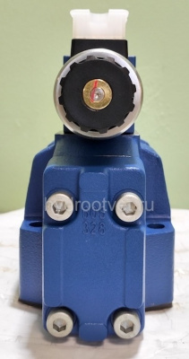 4WEH16E7X/6EW110N9ETK4/B08 - Гидрораспределитель с электроуправлением Ду16 схема E (44), напряжение W110, каналы управления ET - X и Y - внутренние