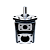 T7ES0623R00A100 - Пластинчатый нерегулируемый насос серии T7ES с рабочим объемом 196,7 см3
