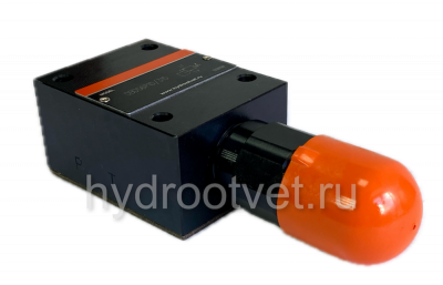 DBDH6P1X/315 - Предохранительный клапан прямого управления Ду6, давление регулировки до 315 бар, тип монтажа - на плиту, элемент регулировки H = рукоятка