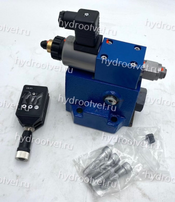 DREME20-6X/315YG24K31F1M - Пропорциональный редукционный клапана со встроенным усилителем (OBE) и предохранительным клапаном, Ду25, F1 = 4...20 мА, давление регулировки до 315 бар, обратный клапан - есть, уплотнение M = NBR, сигнал управления F1 = 4...20 